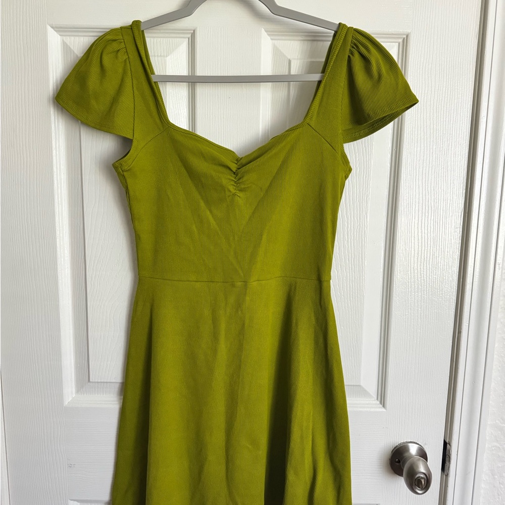 Wild Fable Matcha Green Mini Dress - Picture 1 of 4